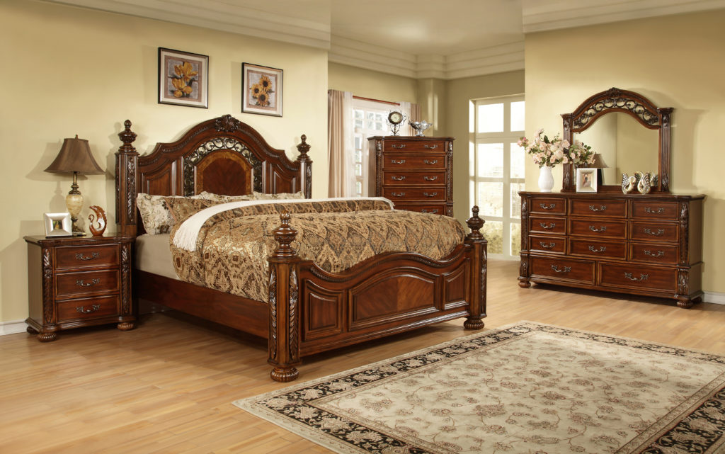 Classic Bedroom Set 7 Pieces Paramountfurniture